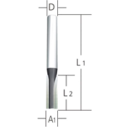 Immagine di Fresa scanalata due lame 16x20x8mm