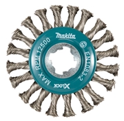 Immagine di Wire Wheel Brush, Knotted Wire (Full), 115 mm, X-LOCK